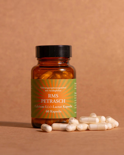 60 Stk RMS Petrasch Calcium-Lactat Kapseln